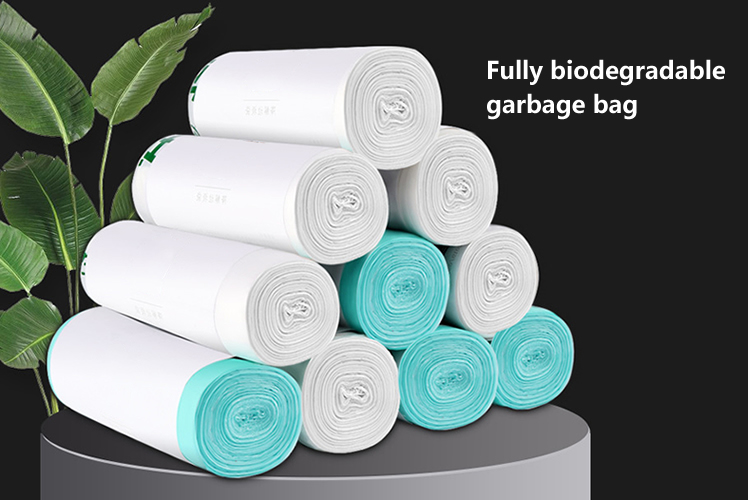 Fully biodegradable garbage bag